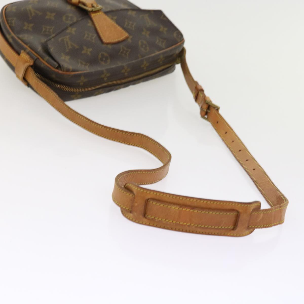 LOUIS VUITTON Monogram Jeune Fille MM Shoulder Bag M51226 LV Auth 51407