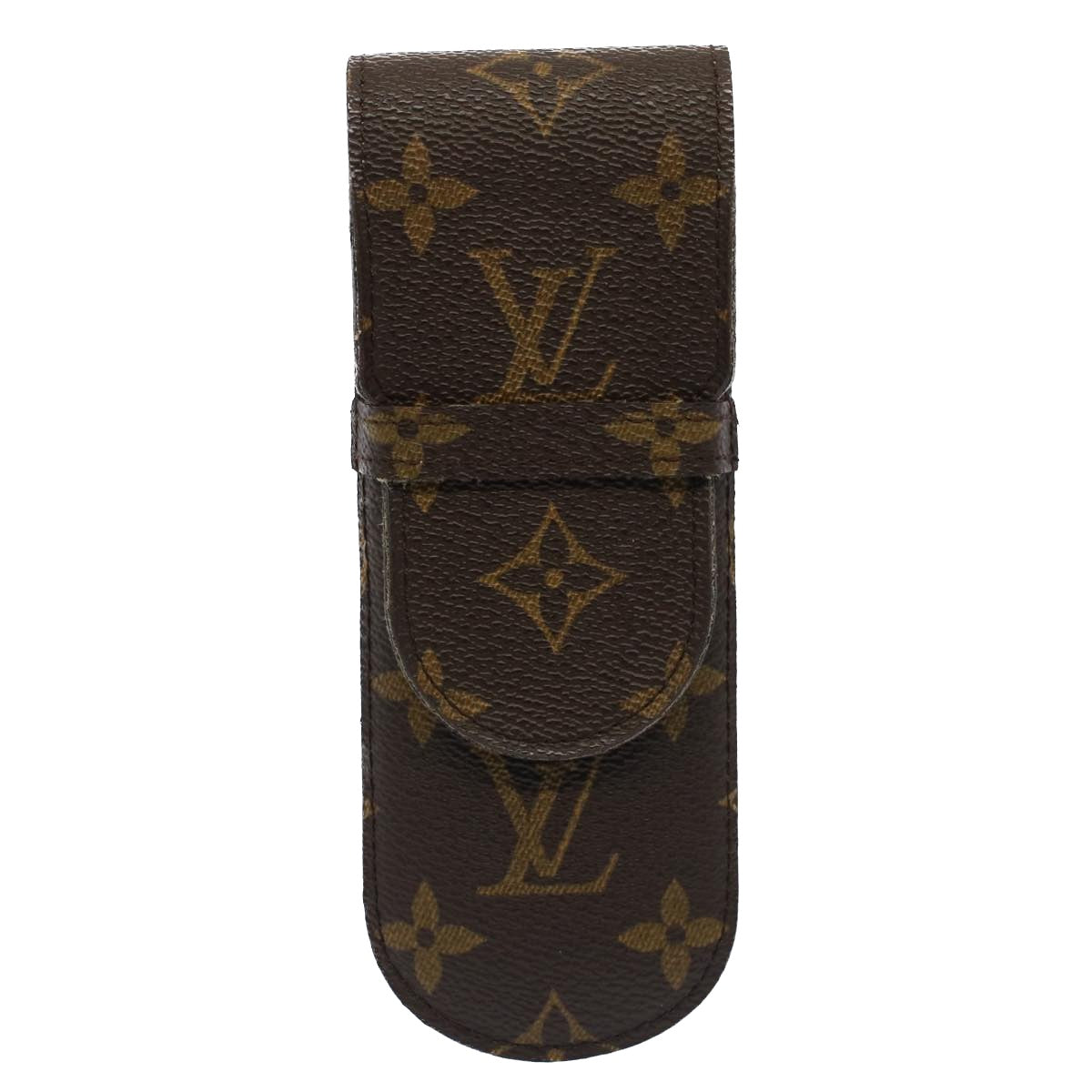 LOUIS VUITTON Monogram Etui Stilo Pen Case M62990 LV Auth 51417