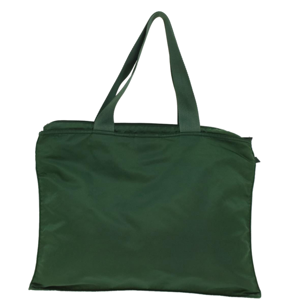 PRADA Tote Bag Nylon Green Auth 51470 - 0