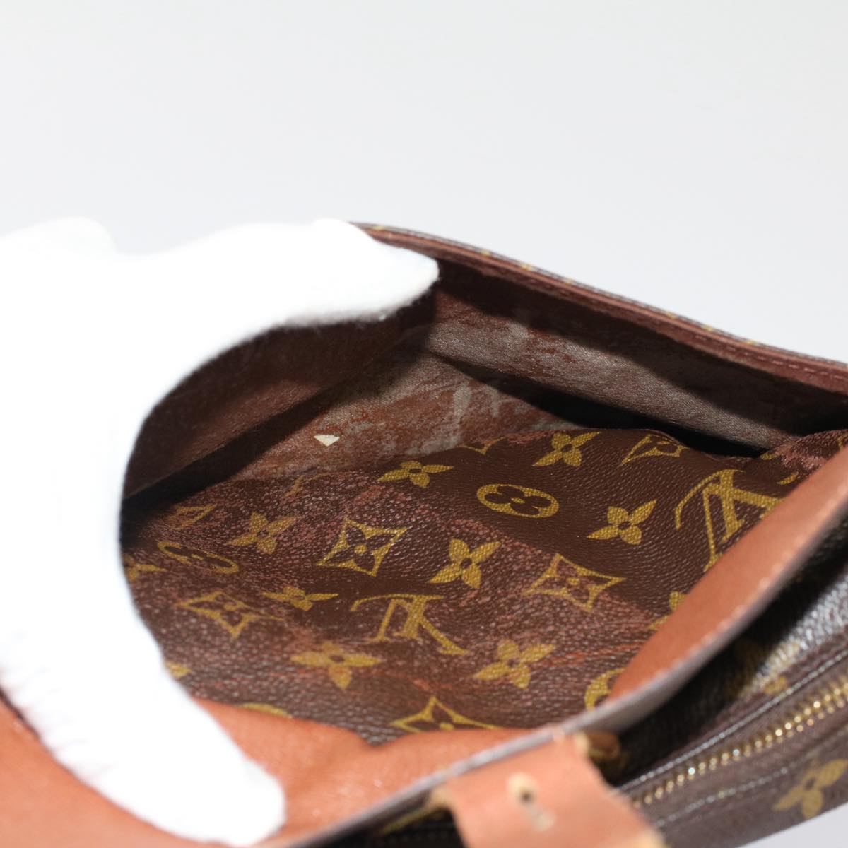 LOUIS VUITTON Monogram Jeune Fille MM Shoulder Bag M51226 LV Auth 51546