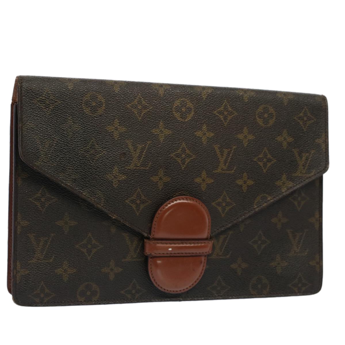 LOUIS VUITTON Monogram Ranelag Clutch Bag M51782 LV Auth 51549