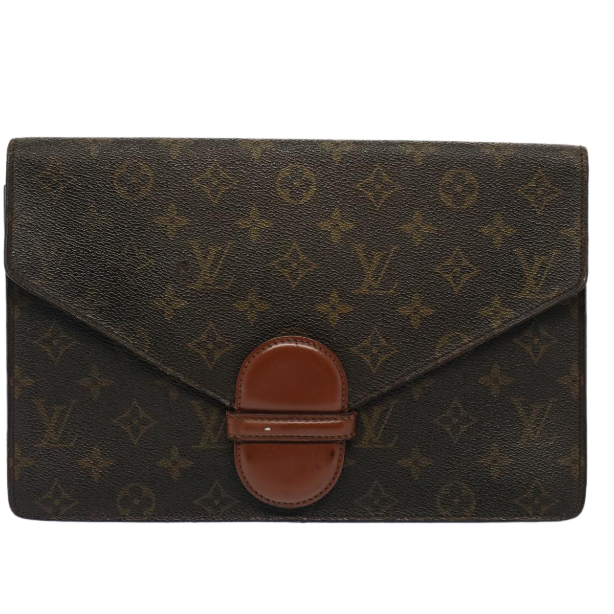 LOUIS VUITTON Monogram Ranelag Clutch Bag M51782 LV Auth 51549