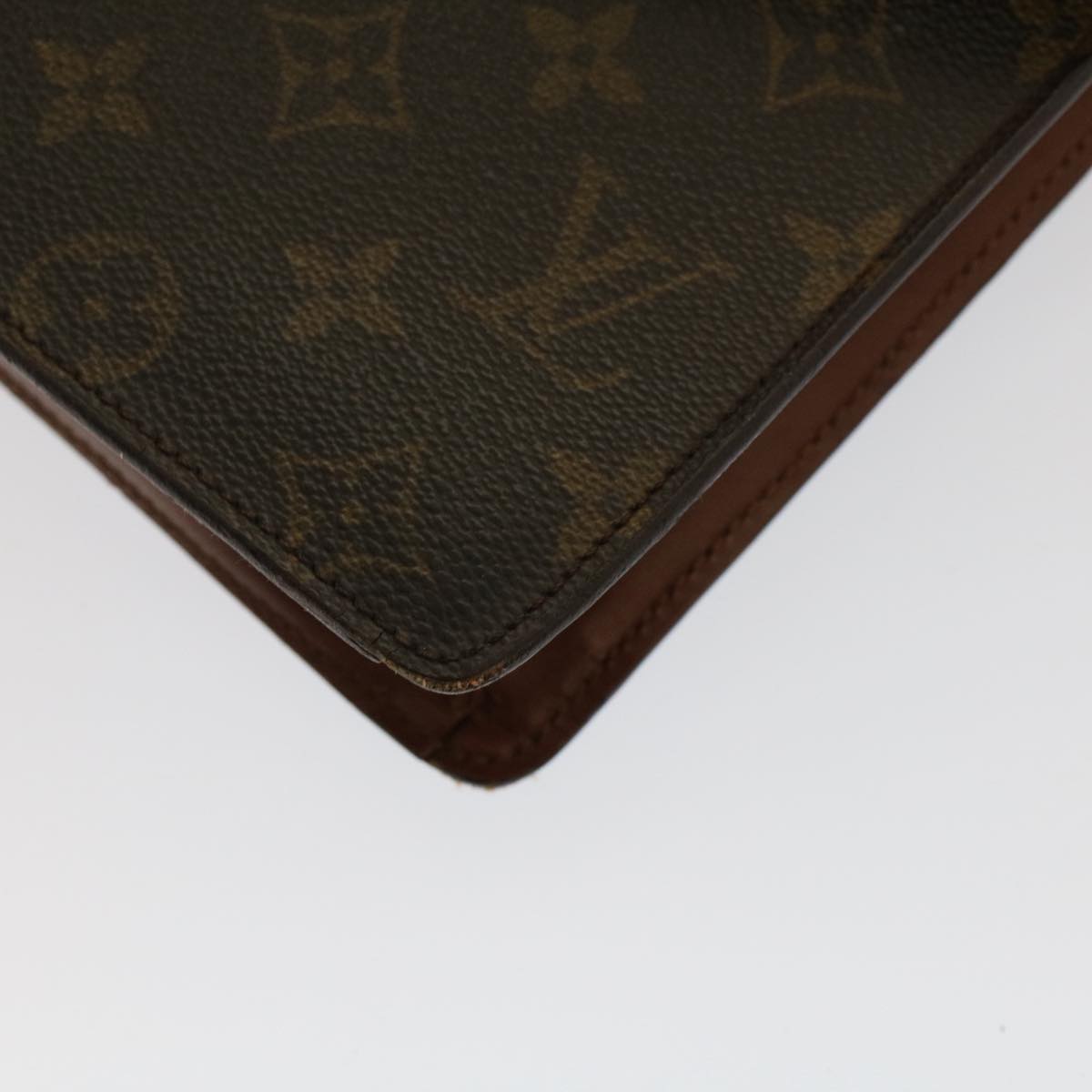 LOUIS VUITTON Monogram Ranelag Clutch Bag M51782 LV Auth 51549