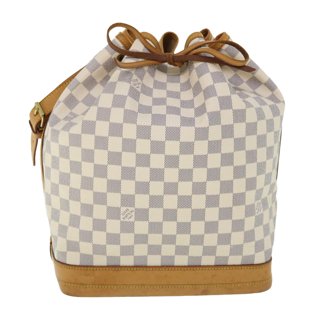 LOUIS VUITTON Damier Azur Noe Shoulder Bag N42222 LV Auth 51558