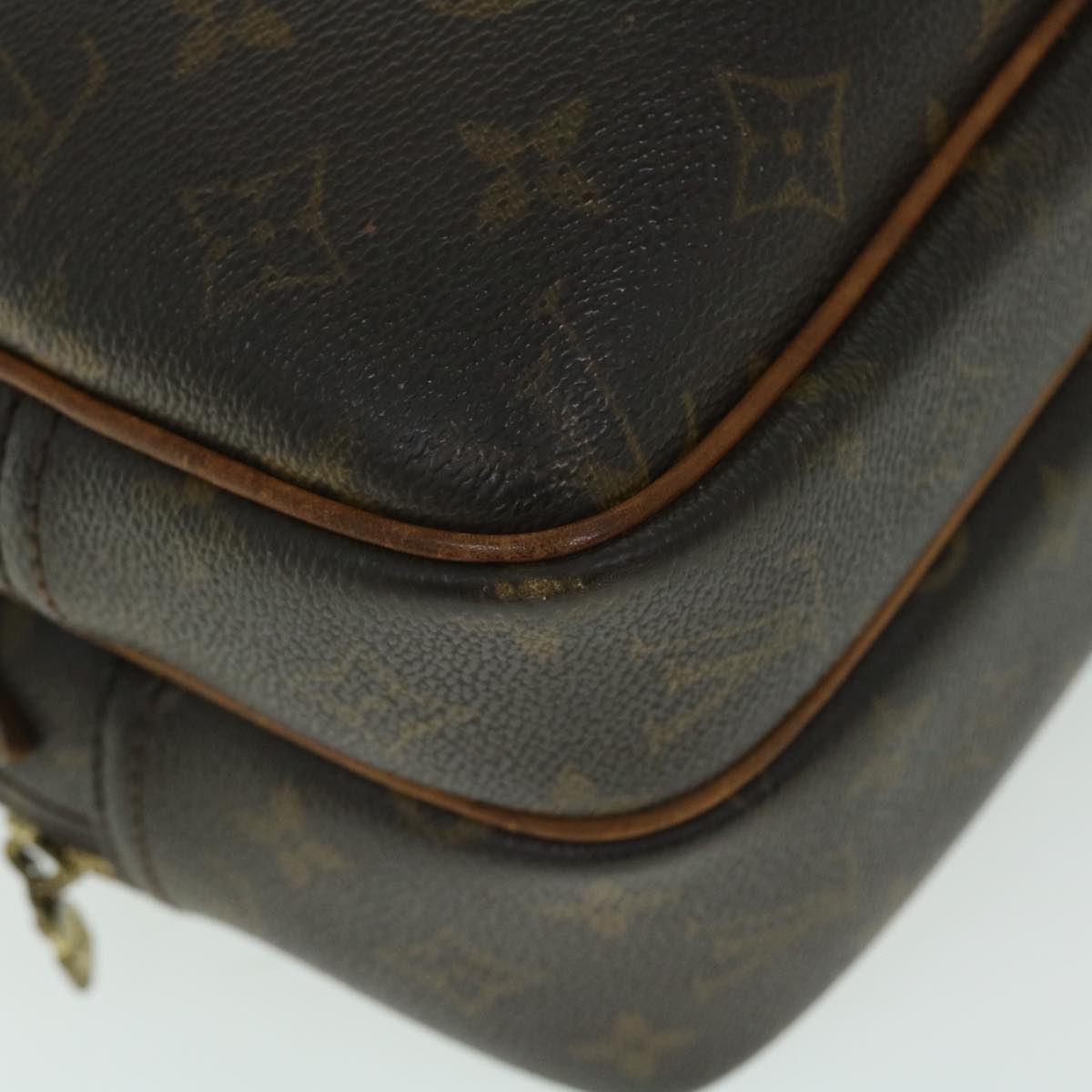 LOUIS VUITTON Monogram Reporter PM Shoulder Bag M45254 LV Auth 51595