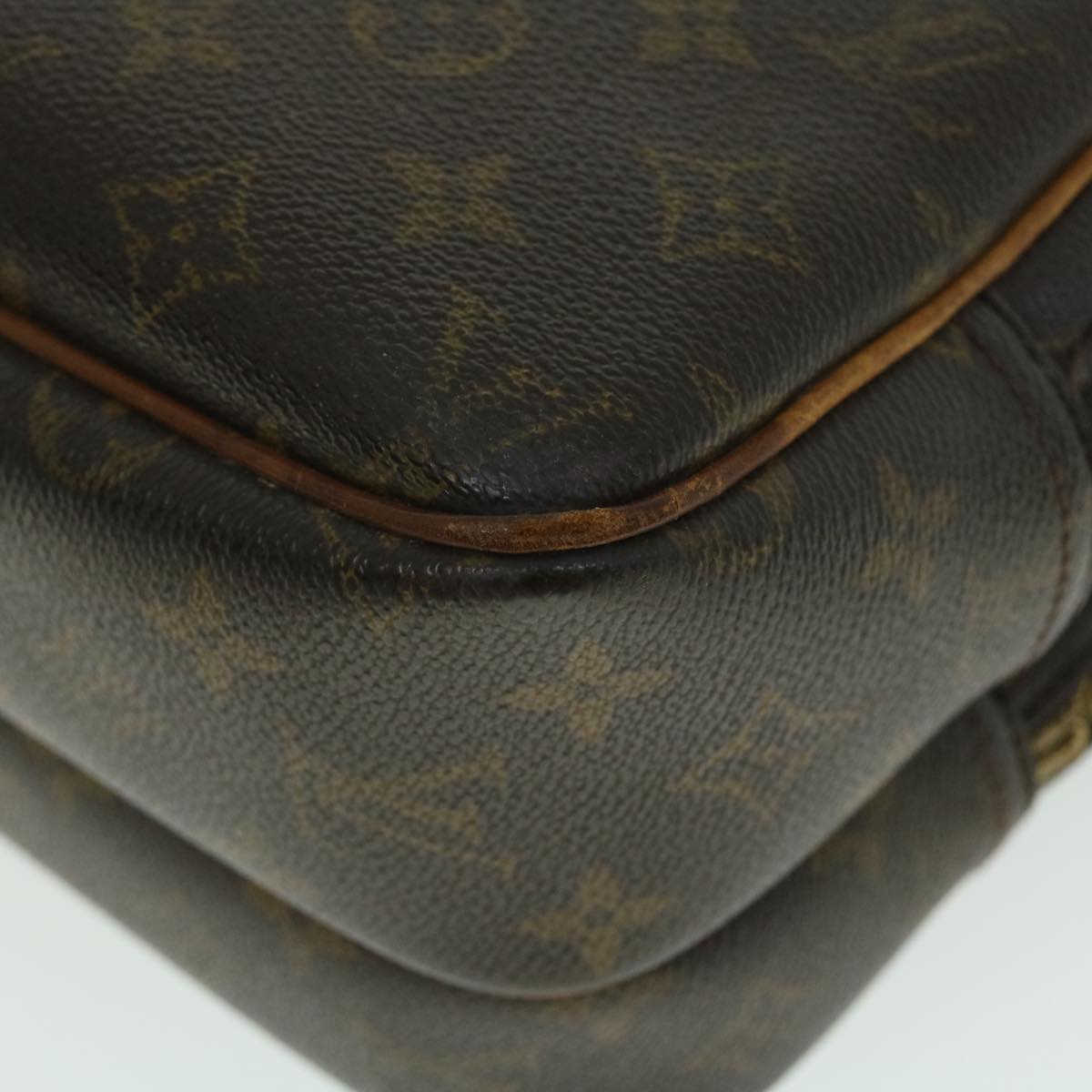 LOUIS VUITTON Monogram Reporter PM Shoulder Bag M45254 LV Auth 51595