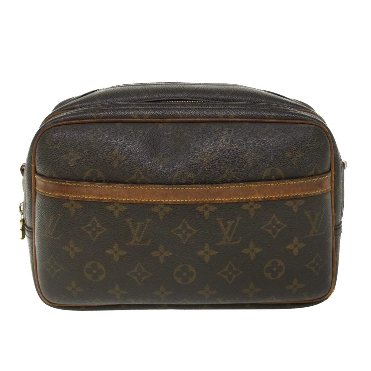 LOUIS VUITTON Monogram Reporter PM Shoulder Bag M45254 LV Auth 51595