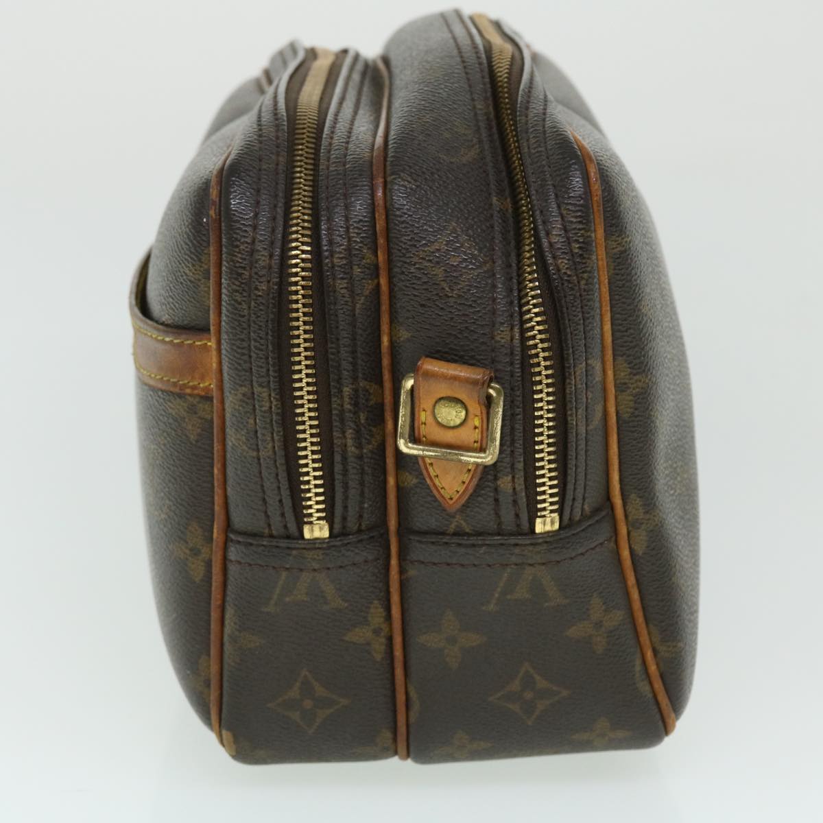 LOUIS VUITTON Monogram Reporter PM Shoulder Bag M45254 LV Auth 51595