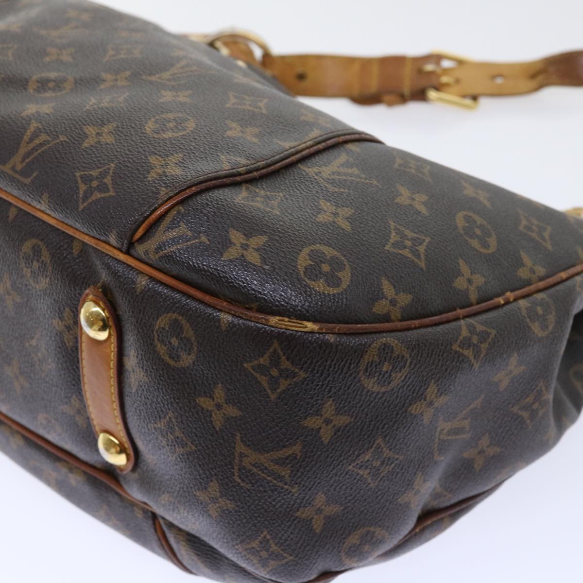 LOUIS VUITTON Monogram Galliera PM Shoulder Bag M56382 LV Auth 51606