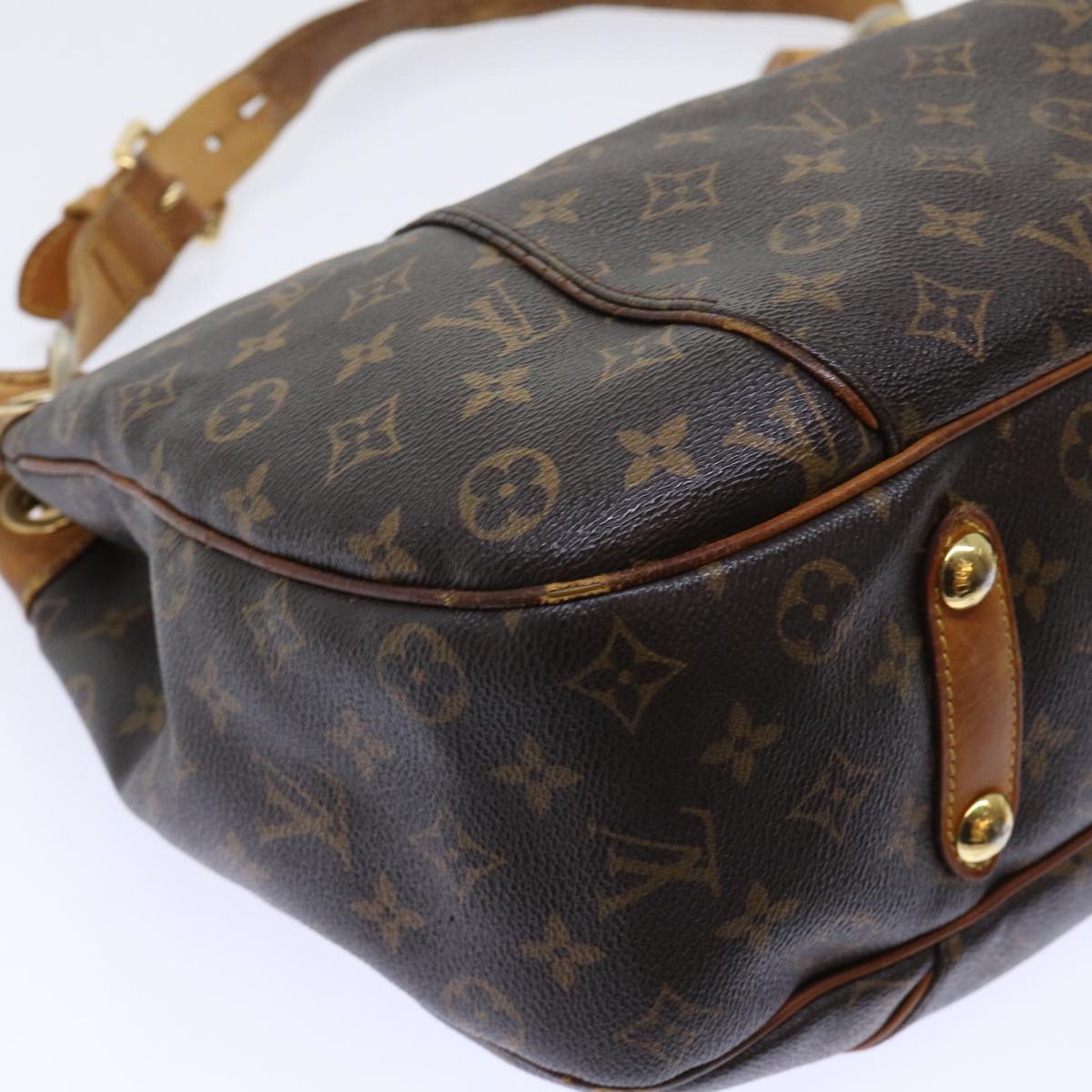 LOUIS VUITTON Monogram Galliera PM Shoulder Bag M56382 LV Auth 51606