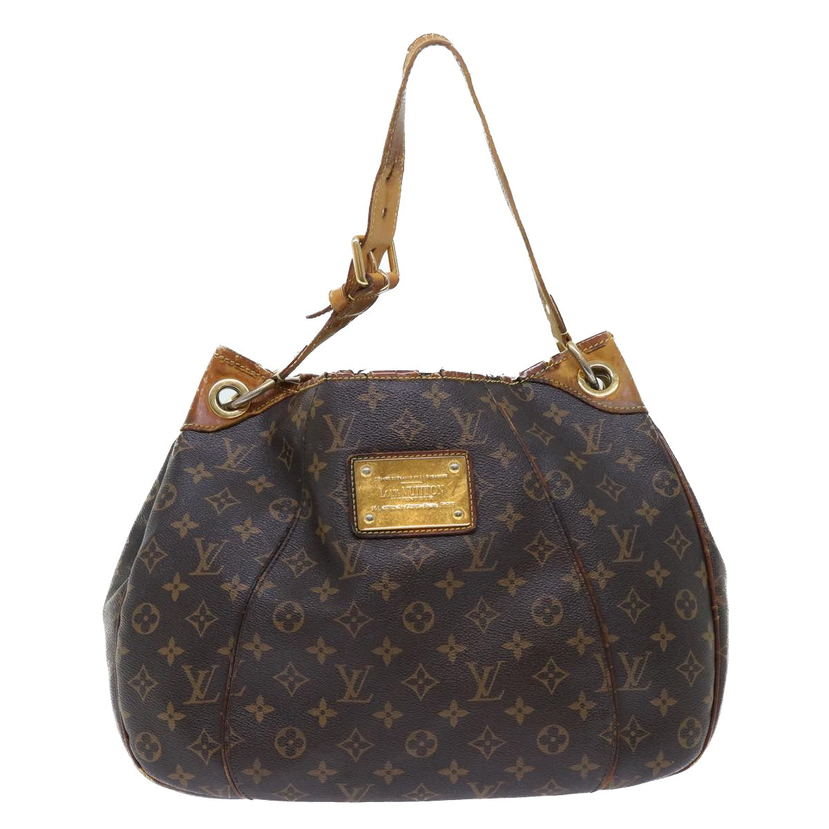 LOUIS VUITTON Monogram Galliera PM Shoulder Bag M56382 LV Auth 51606