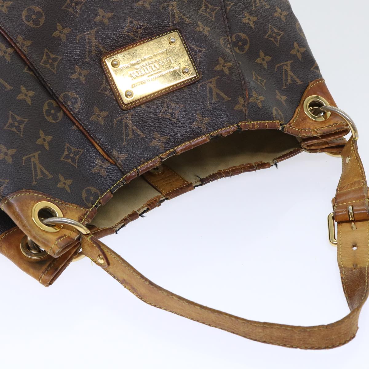 LOUIS VUITTON Monogram Galliera PM Shoulder Bag M56382 LV Auth 51606