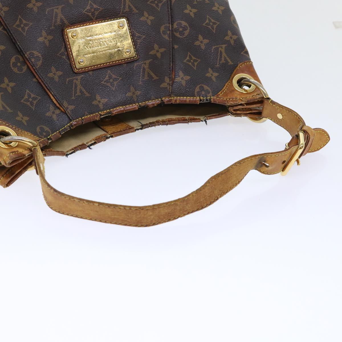 LOUIS VUITTON Monogram Galliera PM Shoulder Bag M56382 LV Auth 51606