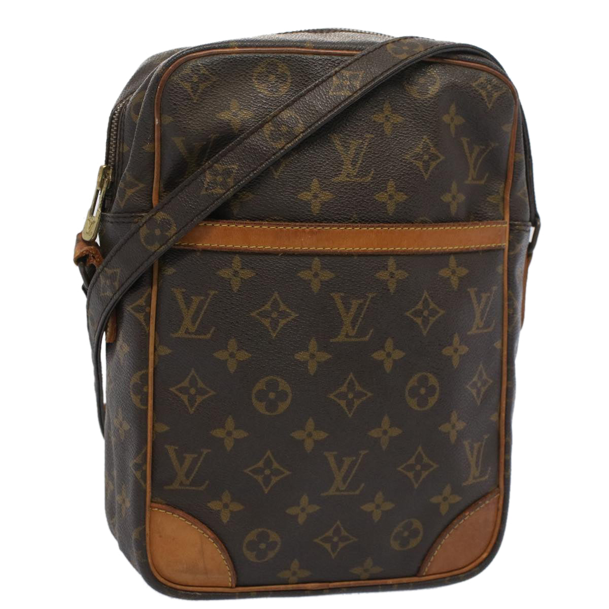 LOUIS VUITTON Monogram Danube GM Shoulder Bag M45262 LV Auth 51607