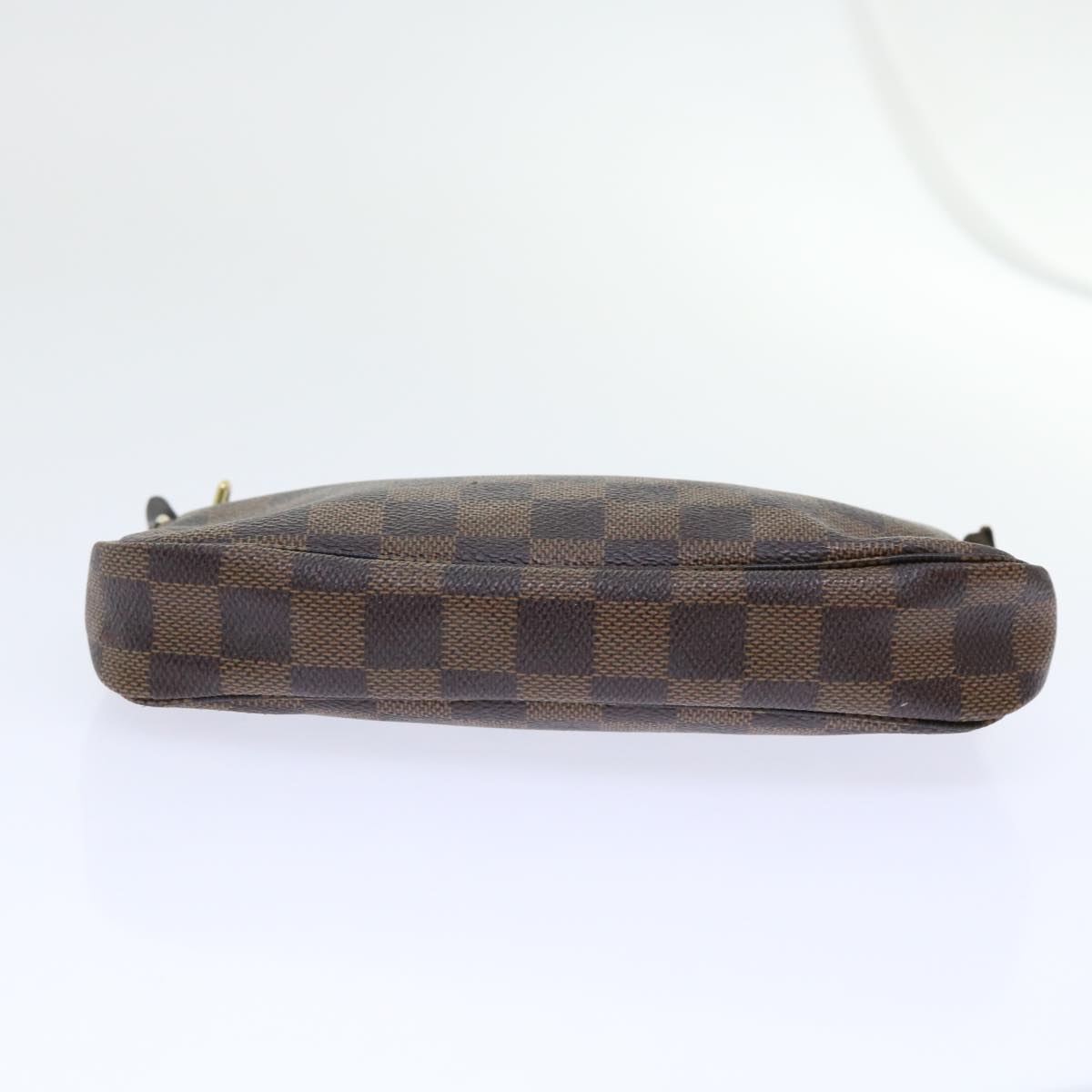 LOUIS VUITTON Damier Ebene Pochette Accessoires Pouch N41206 LV Auth 51710