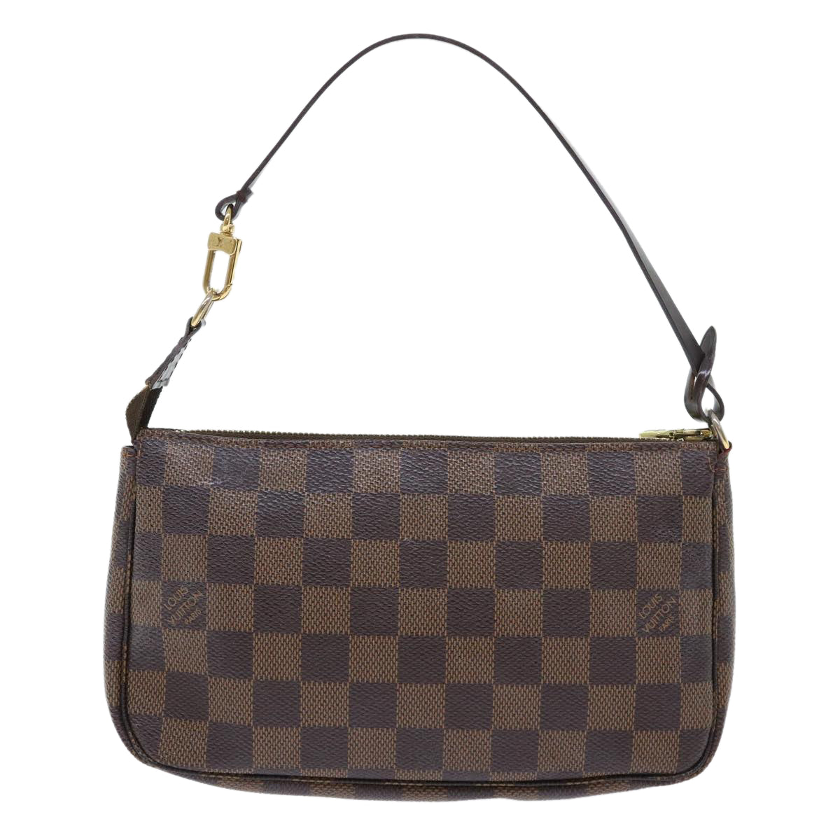 LOUIS VUITTON Damier Ebene Pochette Accessoires Pouch N41206 LV Auth 51710 - 0