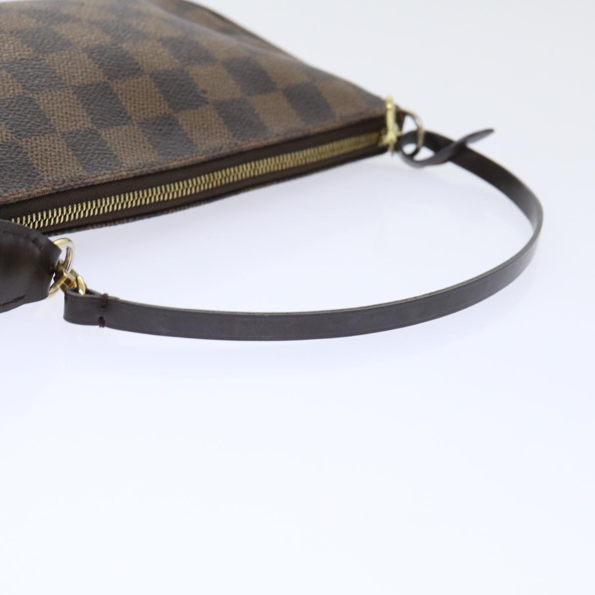 LOUIS VUITTON Damier Ebene Pochette Accessoires Pouch N41206 LV Auth 51710