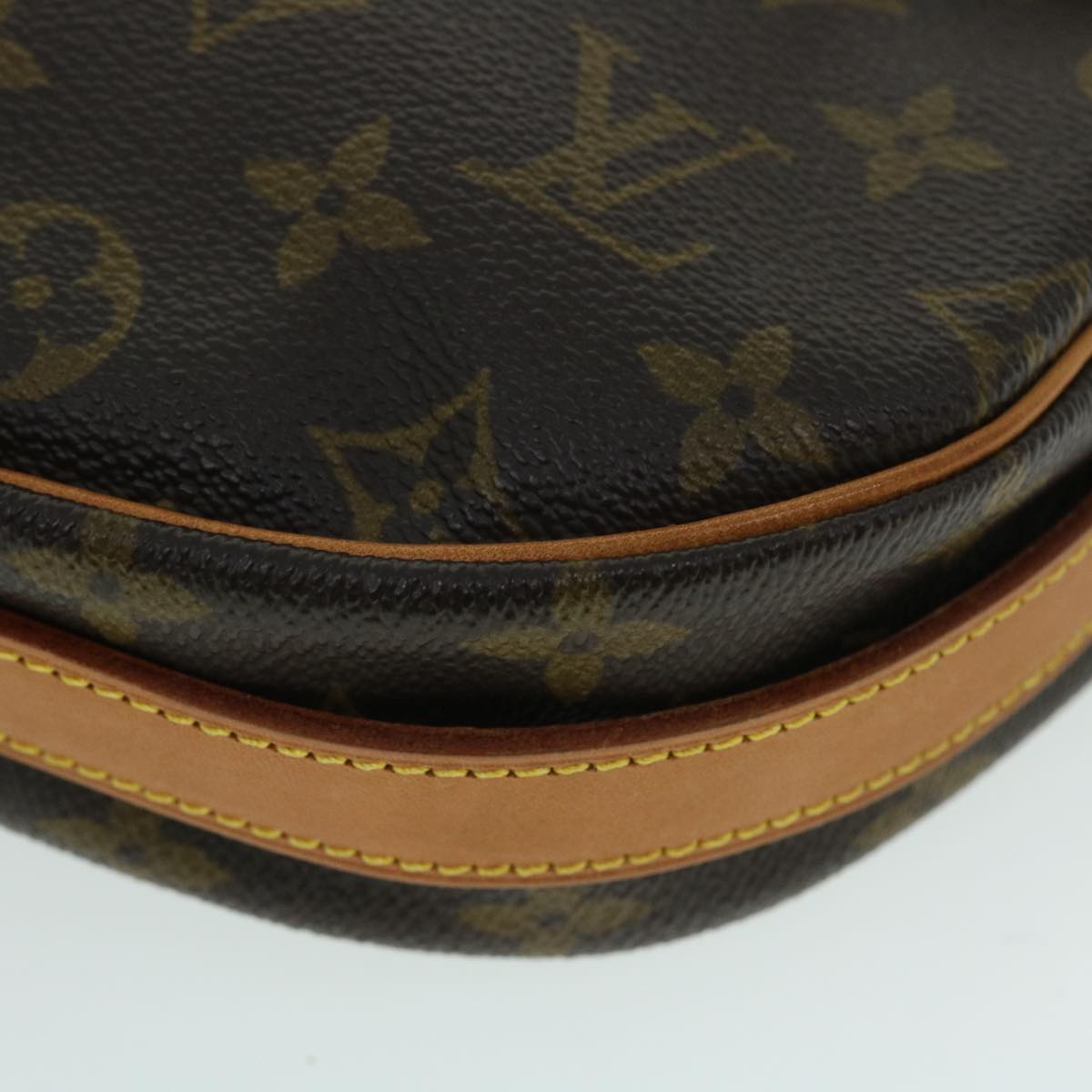 LOUIS VUITTON Monogram Jeune Fille MM Shoulder Bag M51226 LV Auth 51738