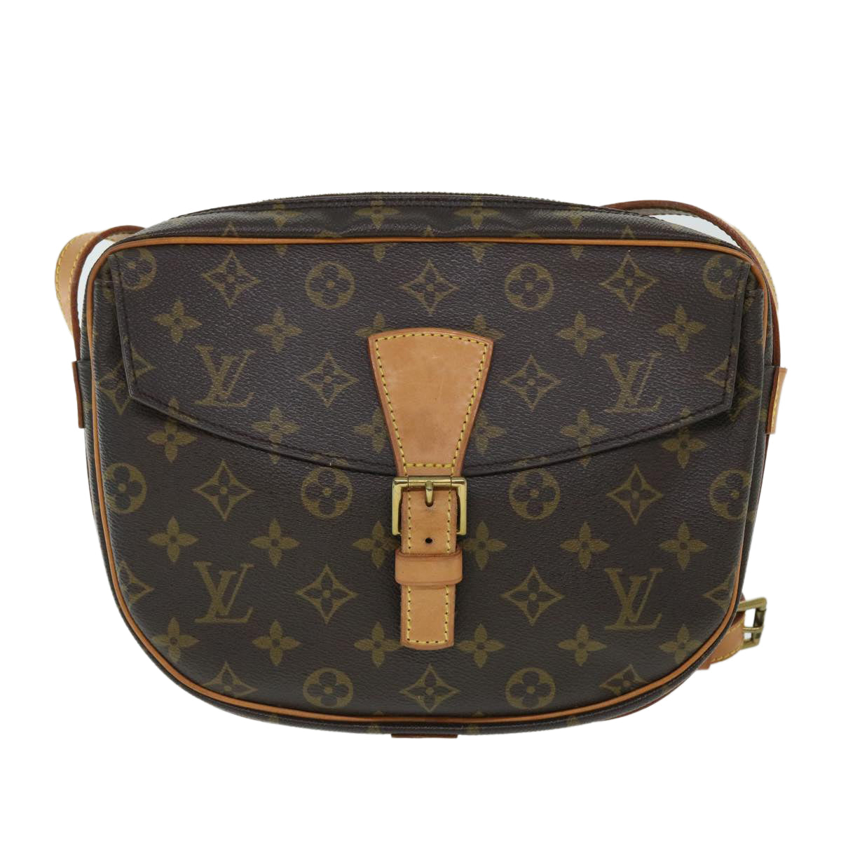 LOUIS VUITTON Monogram Jeune Fille MM Shoulder Bag M51226 LV Auth 51738