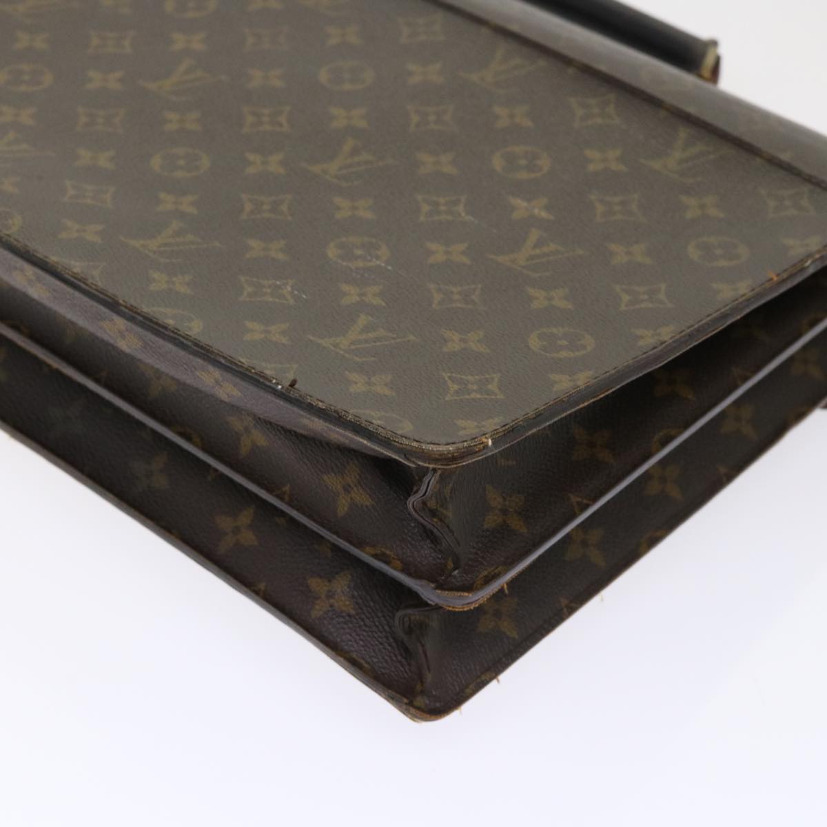 LOUIS VUITTON Monogram Serviette Conseiller Briefcase M53331 LV Auth 51759