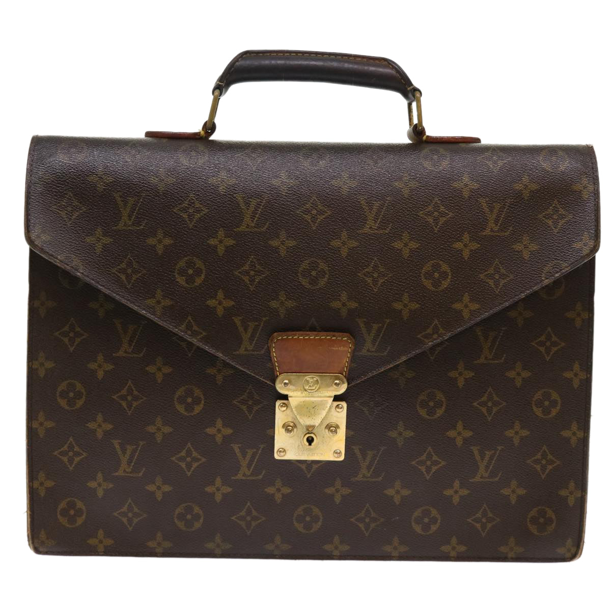 LOUIS VUITTON Monogram Serviette Conseiller Briefcase M53331 LV Auth 51759