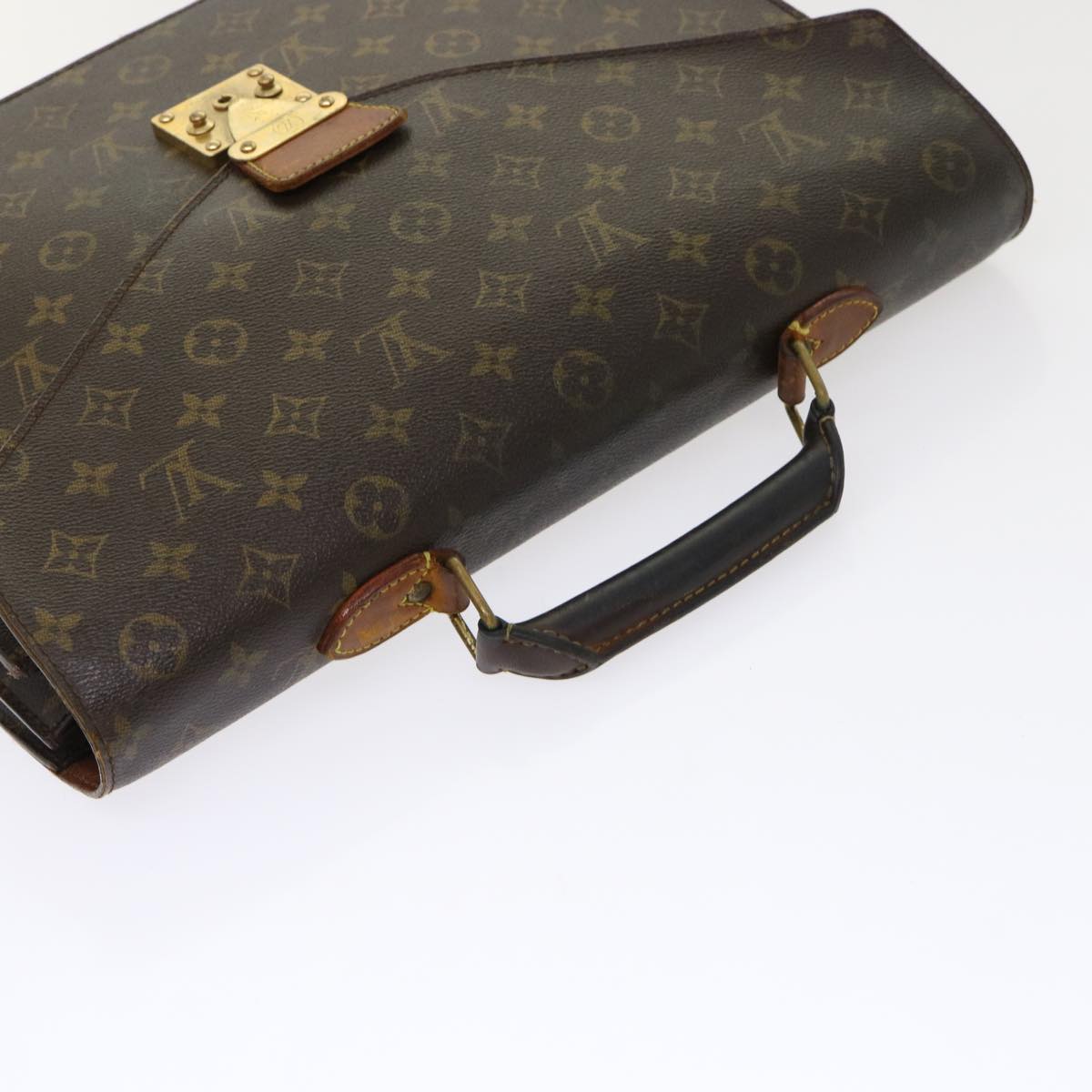 LOUIS VUITTON Monogram Serviette Conseiller Briefcase M53331 LV Auth 51759