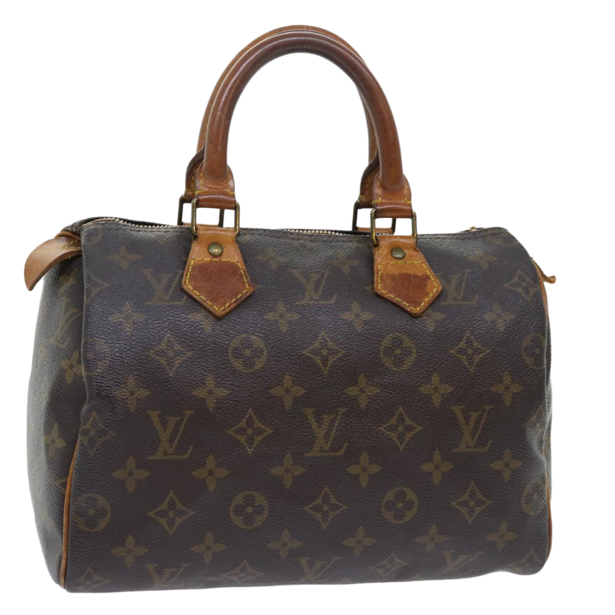 LOUIS VUITTON Monogram Speedy 25 Hand Bag M41528 LV Auth 51801