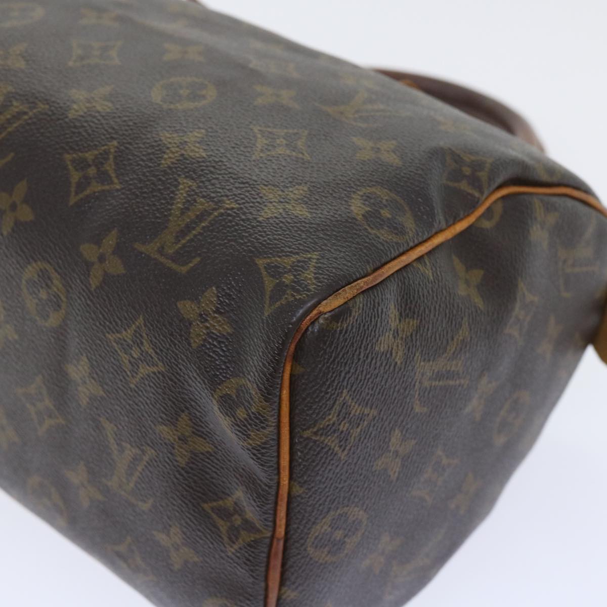 LOUIS VUITTON Monogram Speedy 25 Hand Bag M41528 LV Auth 51801