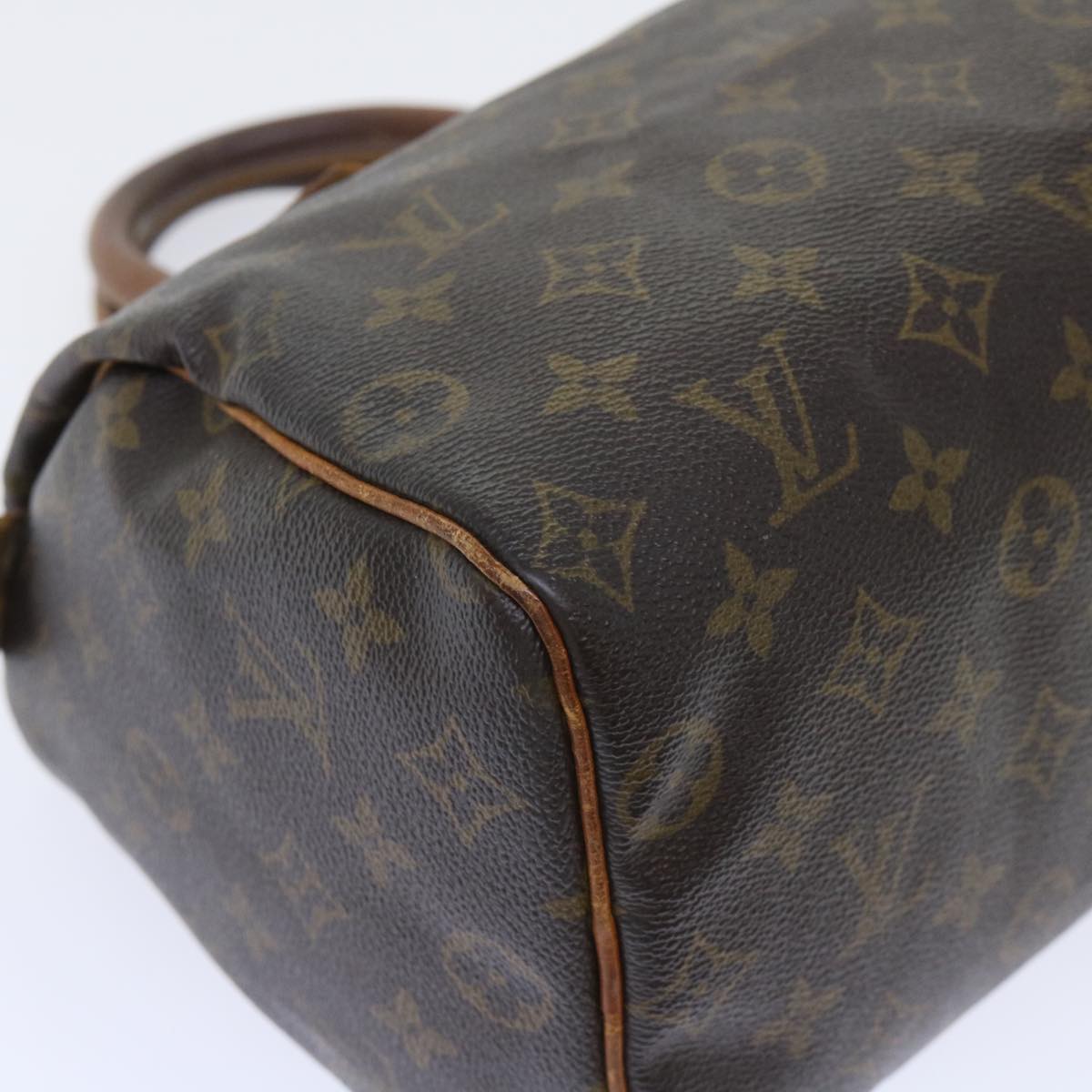 LOUIS VUITTON Monogram Speedy 25 Hand Bag M41528 LV Auth 51801