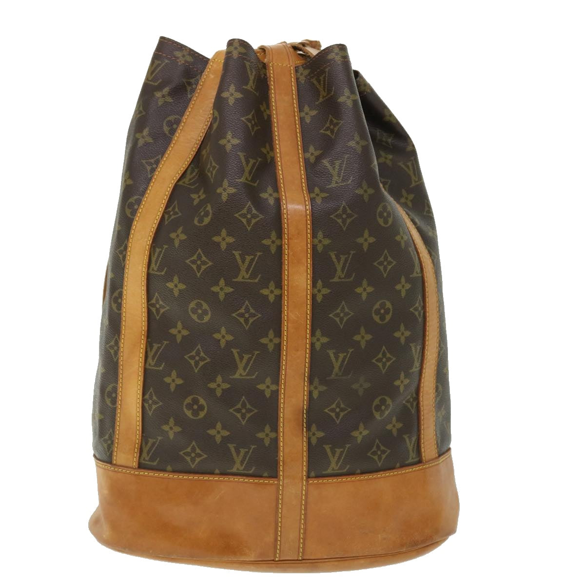 LOUIS VUITTON Monogram Randonnee GM Shoulder Bag Vintage M42244 LV Auth 51813