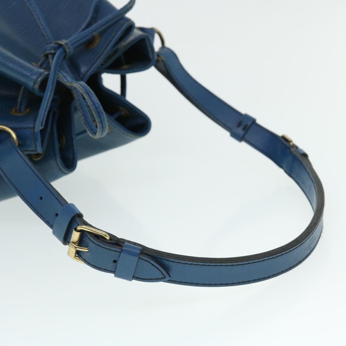 LOUIS VUITTON Epi Noe Shoulder Bag Blue M44005 LV Auth 51815