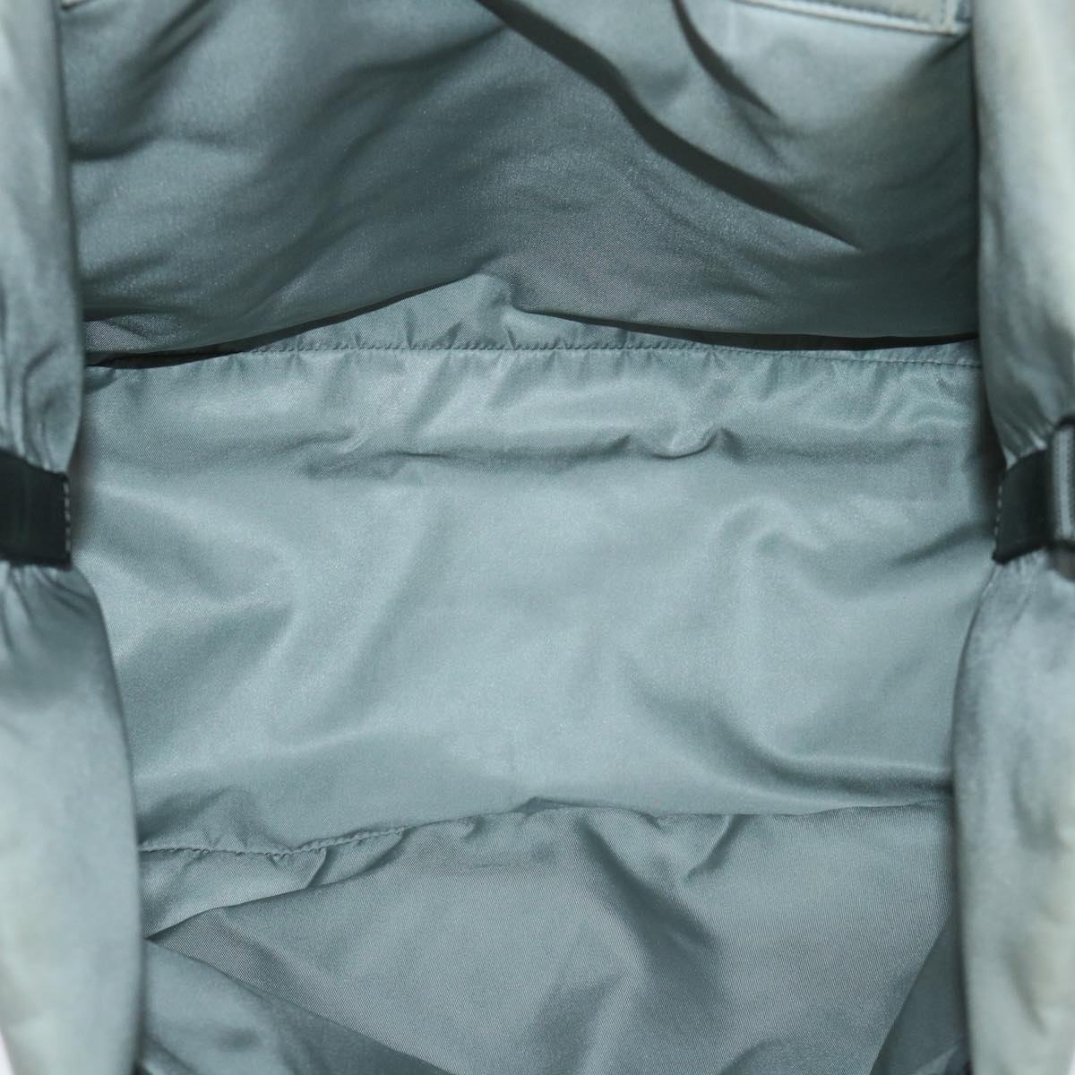 PRADA Reversible Tote Bag Nylon Khaki Auth 51827