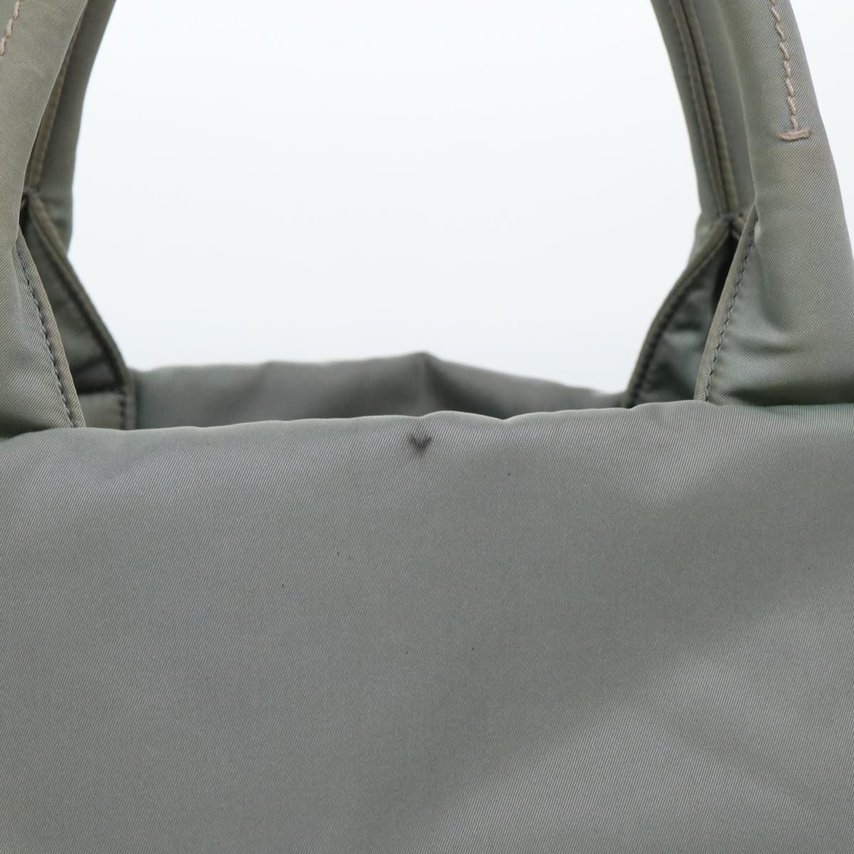 PRADA Reversible Tote Bag Nylon Khaki Auth 51827 - 0