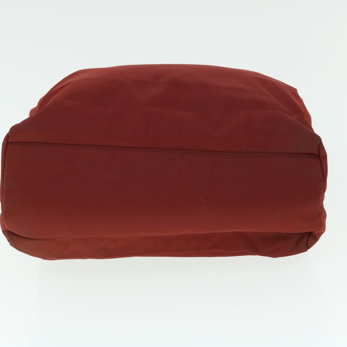PRADA Tote Bag Nylon Red Auth 51838