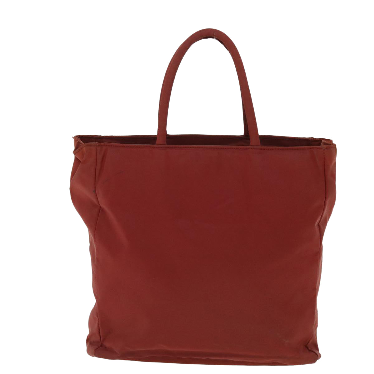 PRADA Tote Bag Nylon Red Auth 51838 - 0