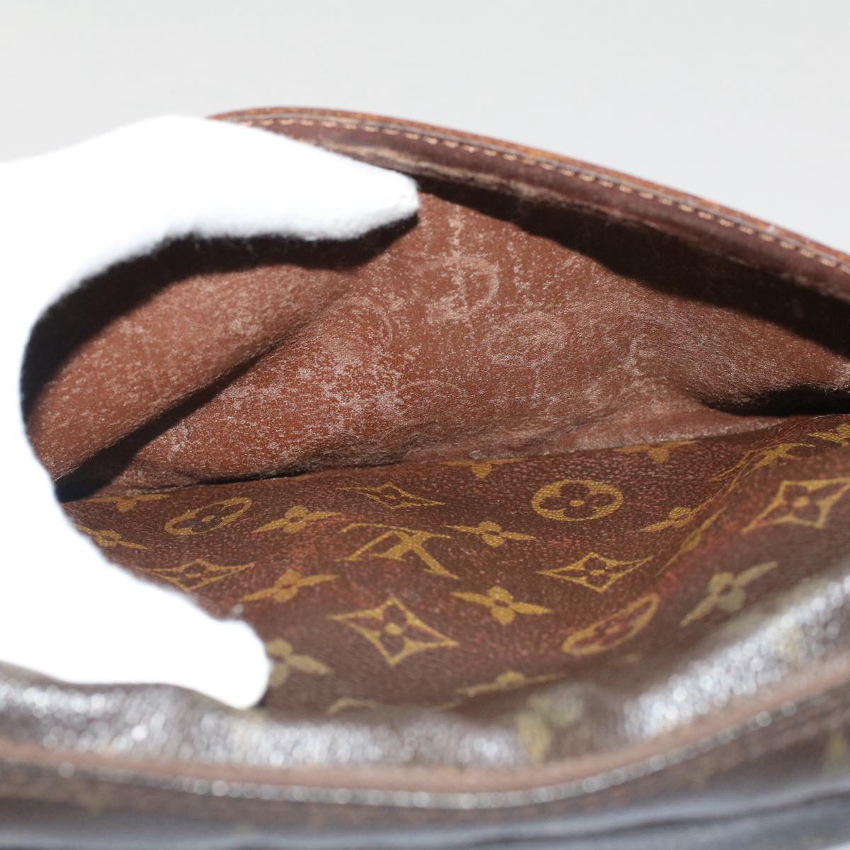 LOUIS VUITTON Monogram Compiegne 28 Clutch Bag M51845 LV Auth 51932