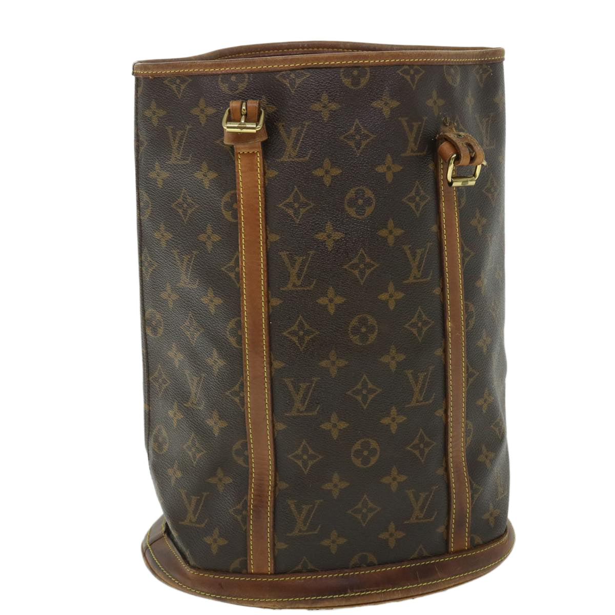 LOUIS VUITTON Monogram Bucket GM Shoulder Bag M42236 LV Auth 51959