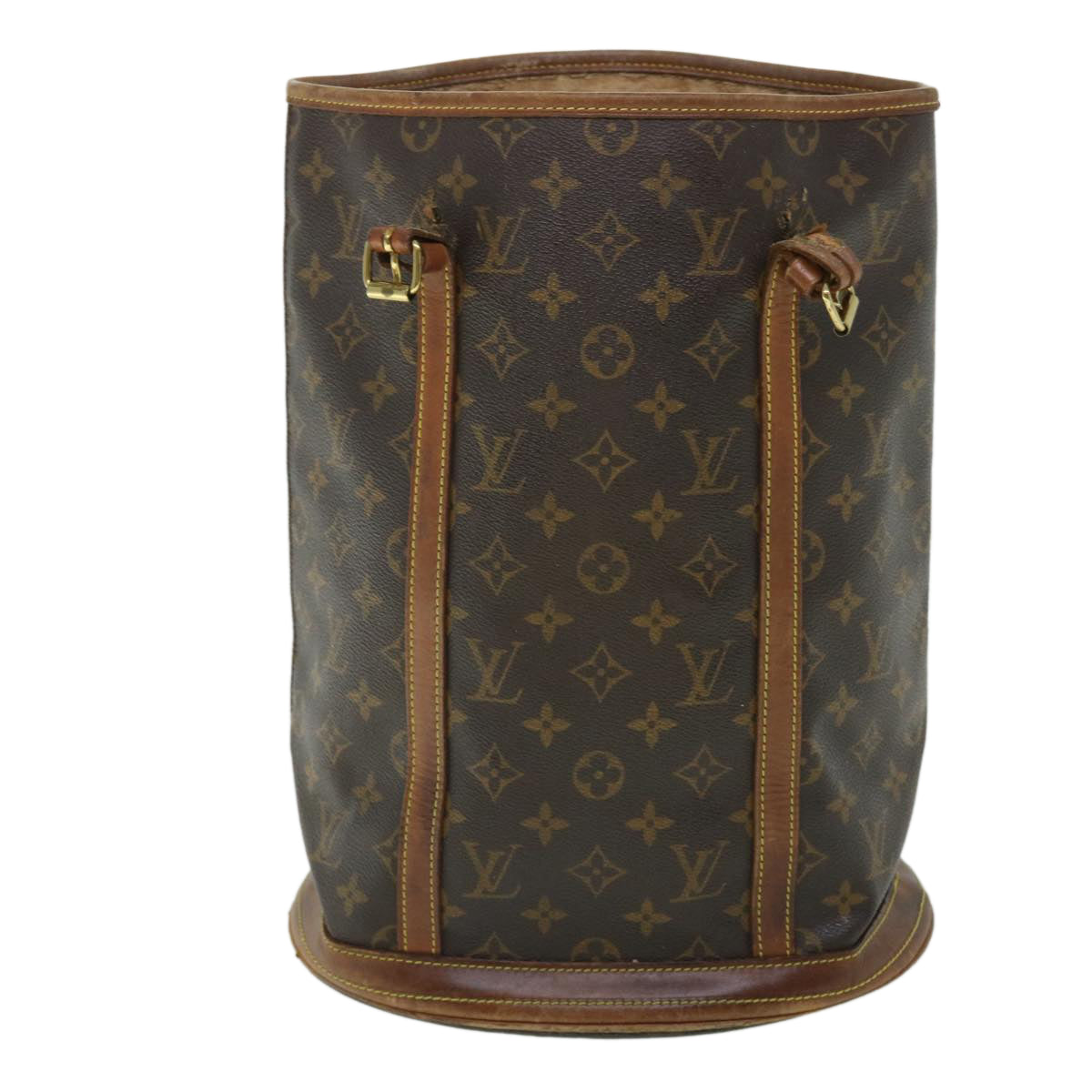 LOUIS VUITTON Monogram Bucket GM Shoulder Bag M42236 LV Auth 51959