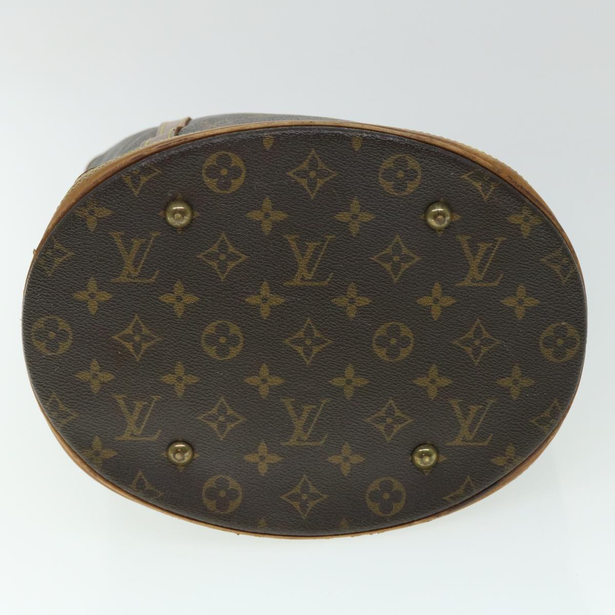 LOUIS VUITTON Monogram Bucket GM Shoulder Bag M42236 LV Auth 51959