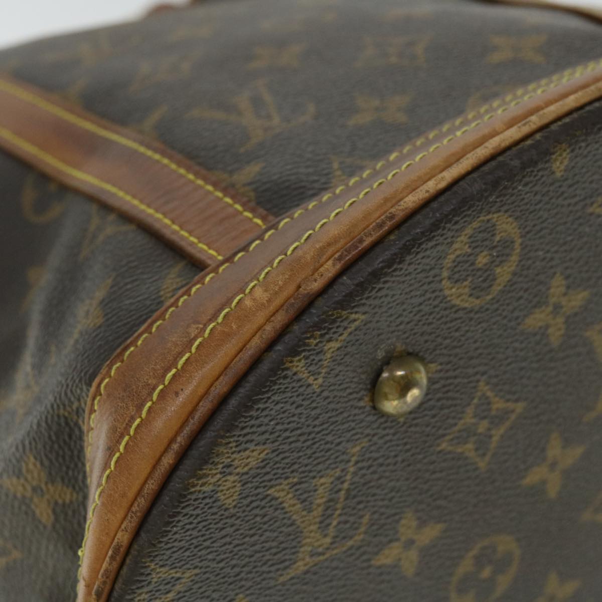 LOUIS VUITTON Monogram Bucket GM Shoulder Bag M42236 LV Auth 51959