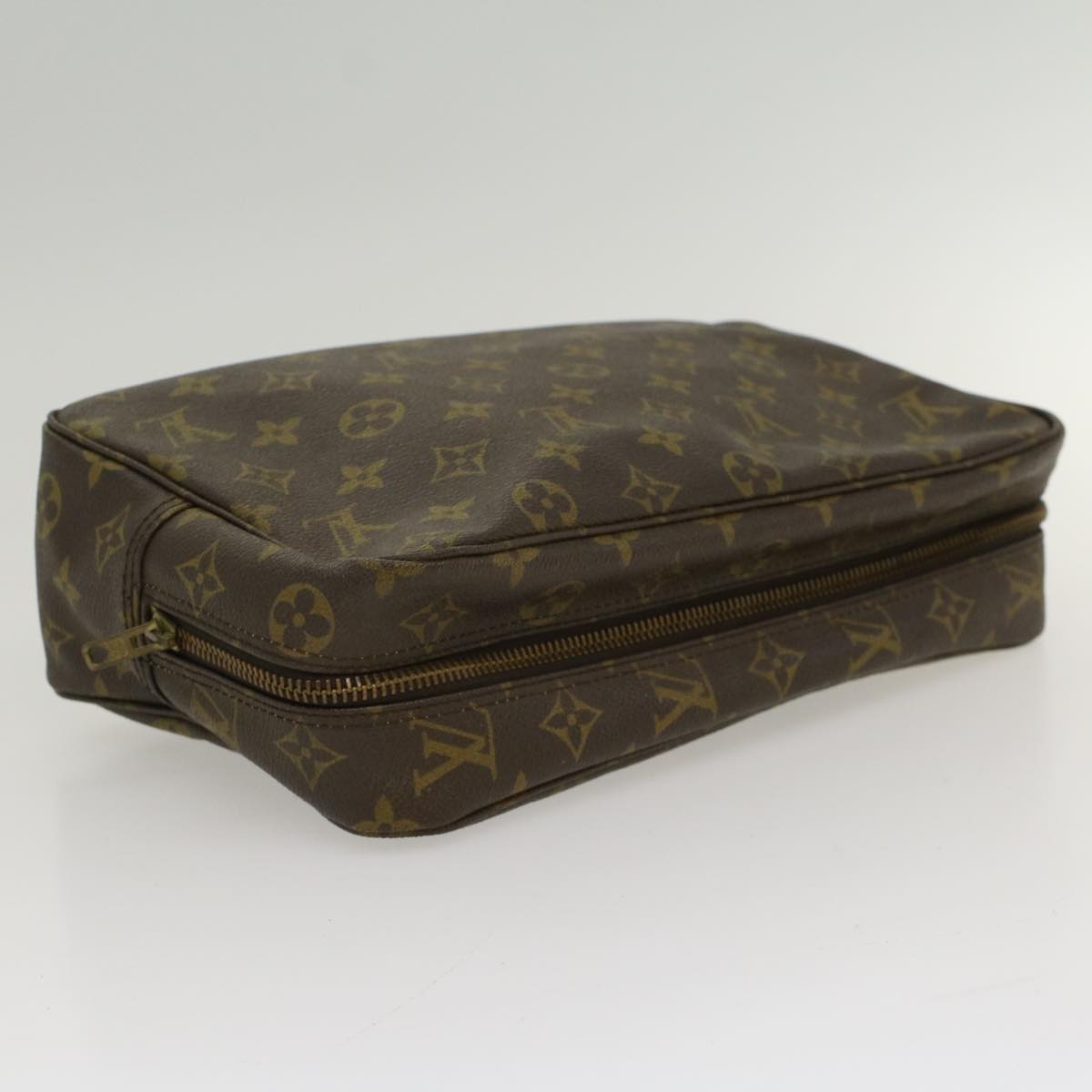 LOUIS VUITTON Monogram Trousse Toilette 28 Clutch Bag M47522 LV Auth 51985