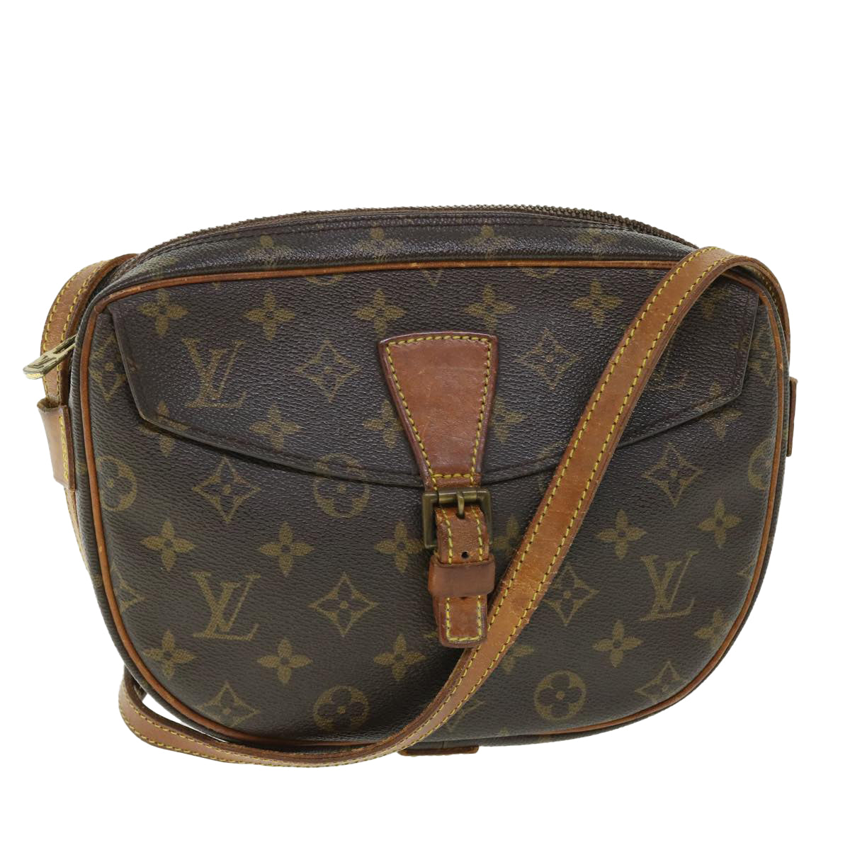 LOUIS VUITTON Monogram Jeune Fille MM Shoulder Bag M51226 LV Auth 52049