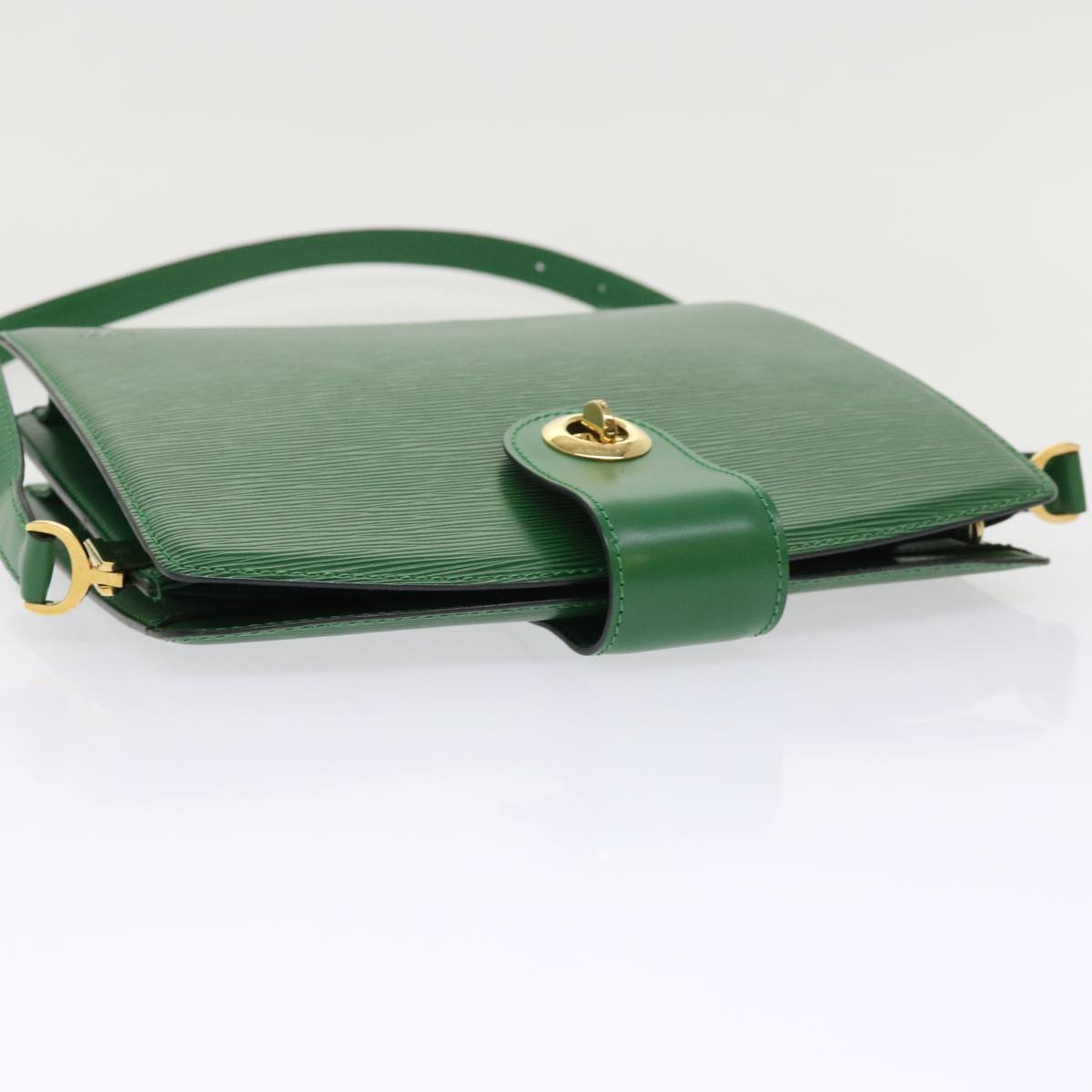 LOUIS VUITTON Epi Capucines Shoulder Bag Green M52344 LV Auth 52058