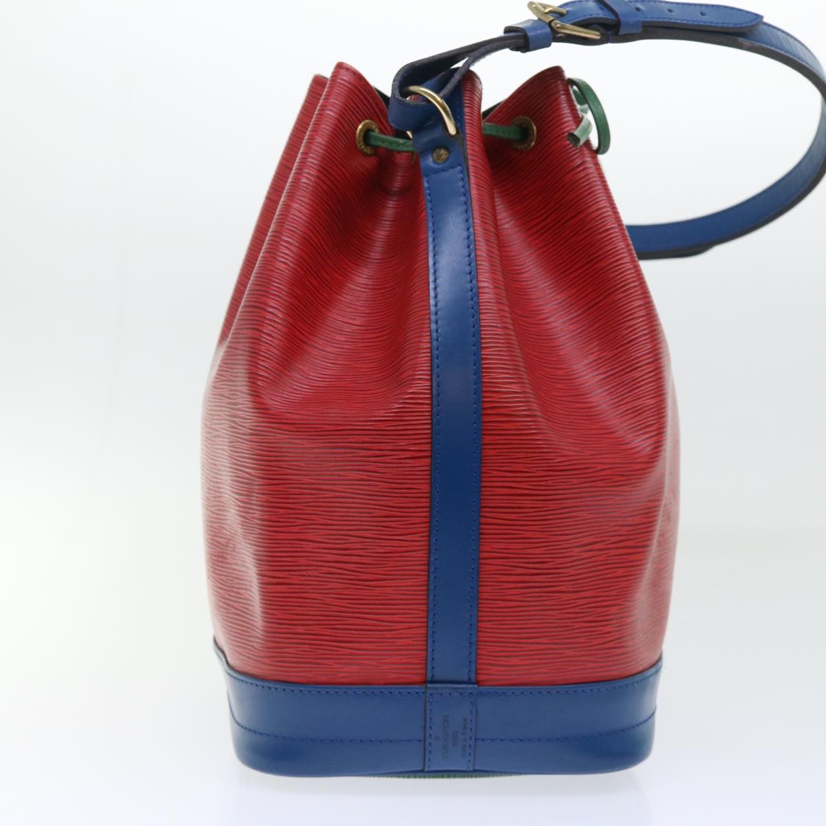 LOUIS VUITTON Epi Toriko Color Noe Shoulder Bag Red Blue Green M44084 Auth 52059