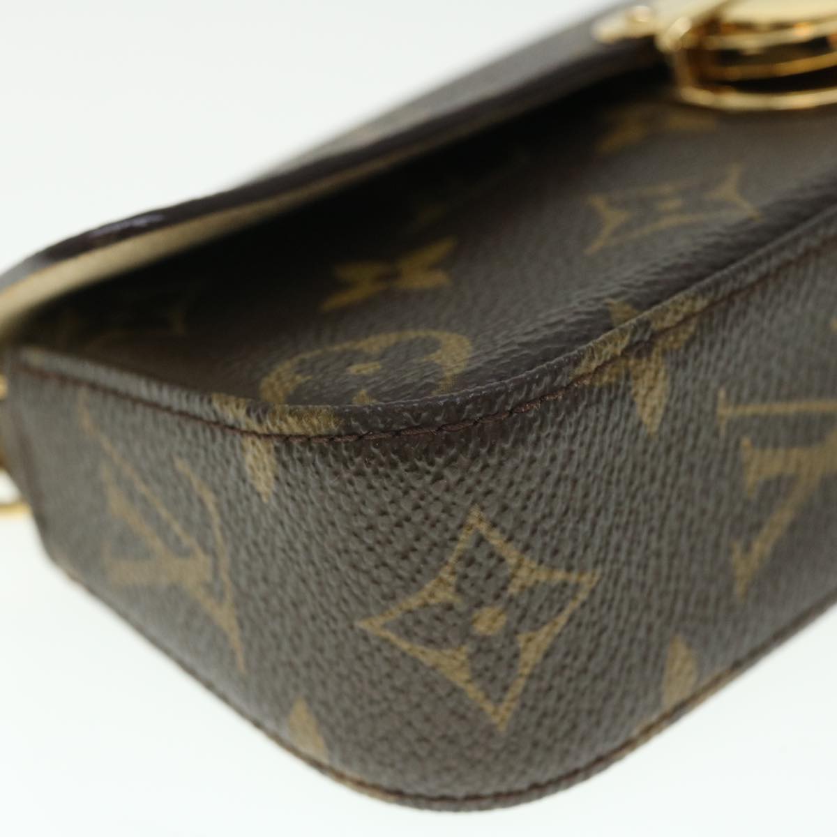 LOUIS VUITTON Monogram Pochette lagoon Glasses Case M60008 LV Auth 52097