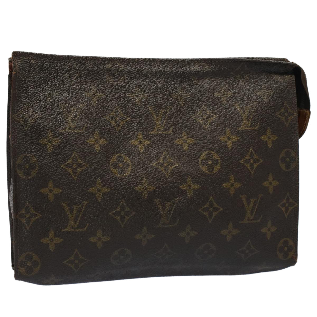 LOUIS VUITTON Monogram Poche Toilette 26 Pouch M47542 LV Auth 52105