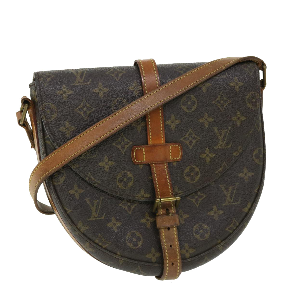 LOUIS VUITTON Monogram Chantilly GM Shoulder Bag Vintage M51232 LV Auth 52121