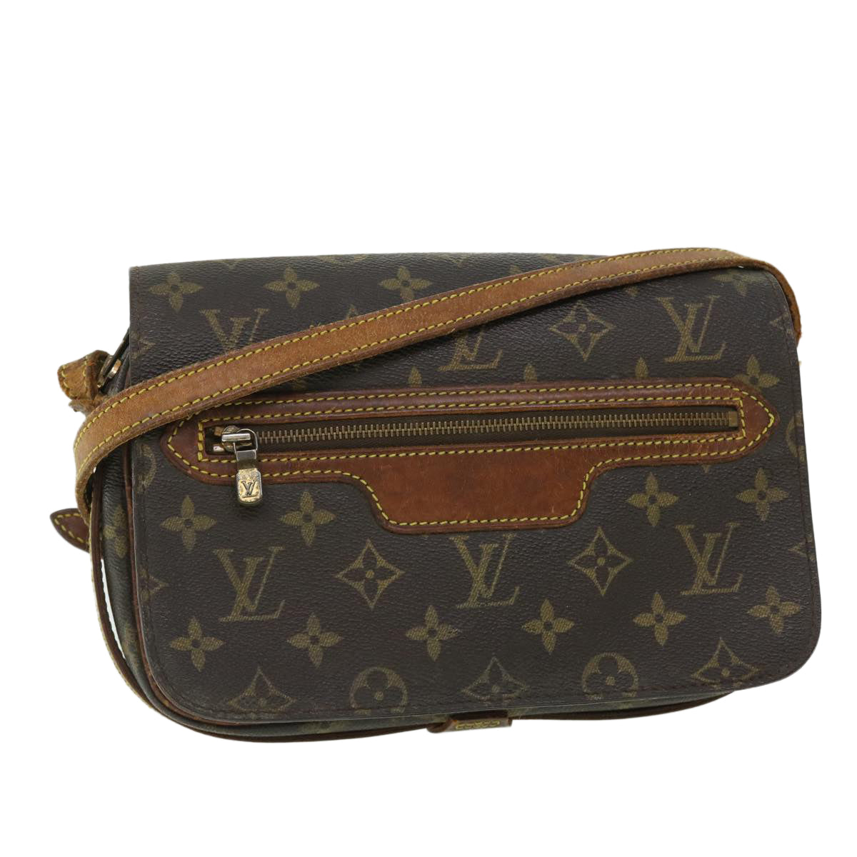 LOUIS VUITTON Monogram Saint Germain Shoulder Bag M51210 LV Auth 52122