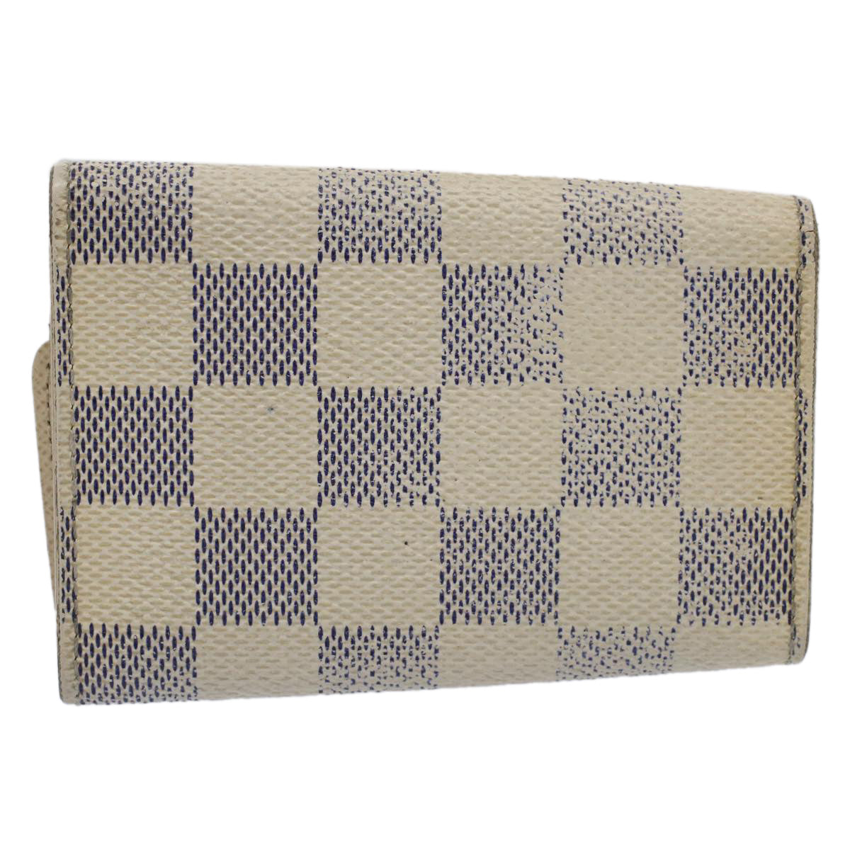 LOUIS VUITTON Damier Azur Multicles 6 Key Case N61745 LV Auth 52150 - 0