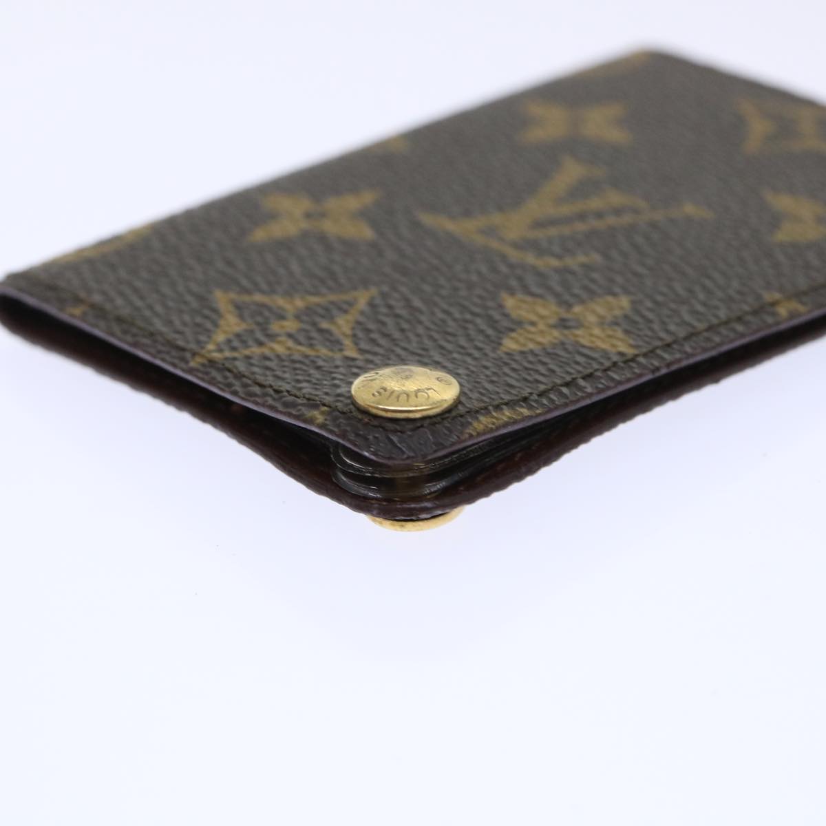 LOUIS VUITTON Monogram Porte Cartes Photo Photo Case M60485 LV Auth 52154